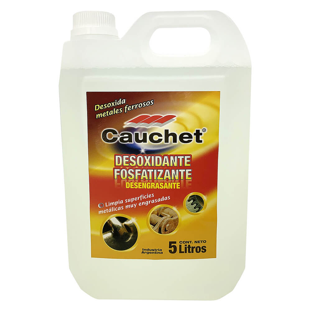 Limpiador Quita Óxido (antes Desoxidante) por 5 Litros - Cauchet